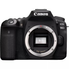 Camara digital canon eos 90d body - 32.5mp - digic 8 - 45 puntos de enfoque - 4k - wifi - bluetooth