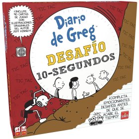 Juego de mesa diario de greg : desafio 10 segundos pegi 8
