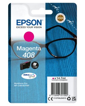 Cartucho tinta epson 408 magenta durabrite ultra ink