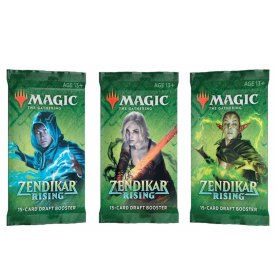 Juego de cartas sobre individual wizards of the coast magic the gathering zendikar rising sobre draft inglés