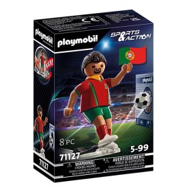 Playmobil jugador de futbol - portugal