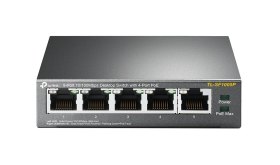 Switch 5 puertos tp - link tl - sf1005p 10 - 100 4 puertos poe