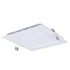 Downlight led silver electronics gort cuadrado y empotrable 1300 - 18w - 6000k blanco