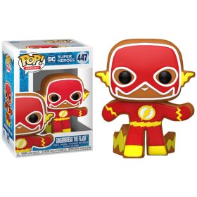 Funko pop dc comics navidad galleta jengibre the flash 64323