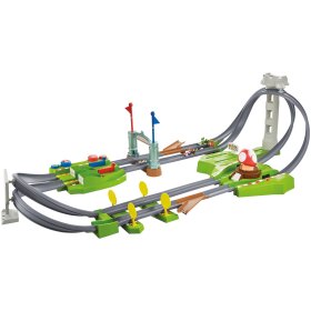 Circuito coches mattel hot wheels mario kart