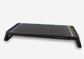 Elevador soporte de monitor deep gaming con hub usb