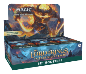 Caja de cartas magic the gathering set boosters the lord of the rings 30 unidades inglés
