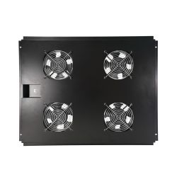 Unidad vengialcion de techo 4 ventiladores para armario rack