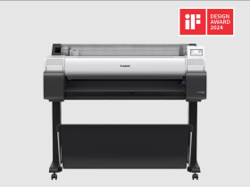 Plotter canon tm - 340 imageprograf a0 36 pulgadas - 2400ppp - usb - red - wifi - diseño cad - tinta 5 colores - tactil 4.3 pulgadas - pedestal incluido