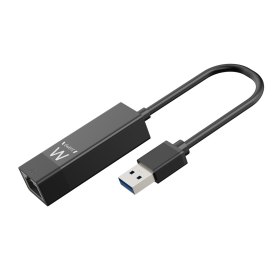 Adaptador usb 3.2 a rj45 ewent ew1017 macho - hembra - negro