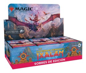Juego de cartas magic the gathering las cavernas perdidas de ixalan sobres de edición 30 sobres español