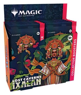 Juego de cartas magic the gathering las cavernas perdidas de ixalan sobres de coleccionista 12 sobres inglés