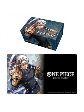 Tapete y caja de almacenamiento one piece trafalgar law