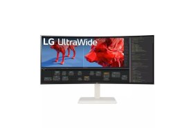Monitor lg led ips 38wr85qc - w 37.5 pulgadas 3840 x 1600 hdmi displayport usb - c altavoces reg. altura