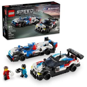 Lego coche de carreras bmw m4 gt3 y bmw m hybrid v8