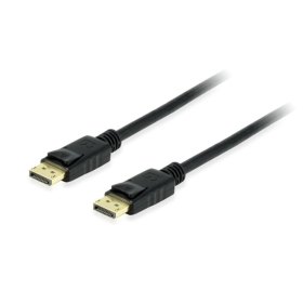 Cable displayport 8k equip 1m - macho - macho - negro