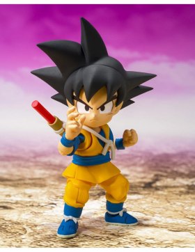 Son goku (mini) - daima - figura 7 cm dragon ball daima sh figuarts
