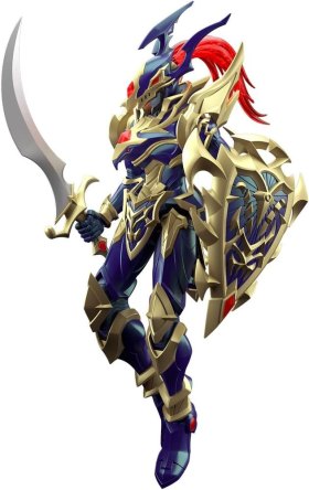 Maqueta bandai hobby yu - gi - oh! figure - rise standard amplified black luster soldier