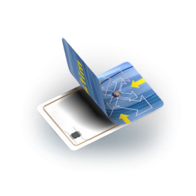 Tarjeta pvc proximidad blanca rfid 125 khz