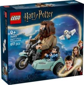 Lego harry potter viaje en moto de hagrid