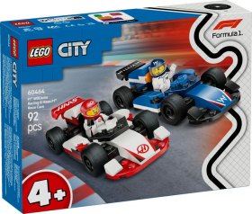 Lego city formula 1 coches william racing y haas f1