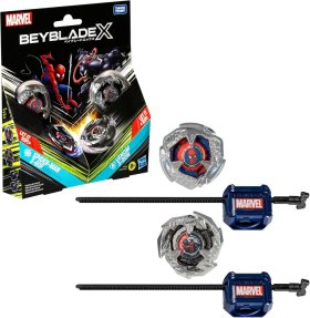 Juego beyblade x spider - man 3 - 60f vs. venom 3 - 80n