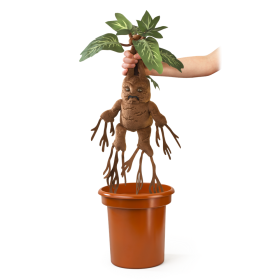 Peluche interactivo the noble collection harry potter mandrágora