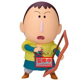 Figura banpresto crayon shinchan the movie super hot! the spicy kasukabe dancers kasukabe boueitai bo - chan 11cm