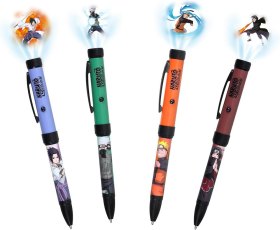 Boligrafos proyectores naruto shippuden 1 unidad aleatoria